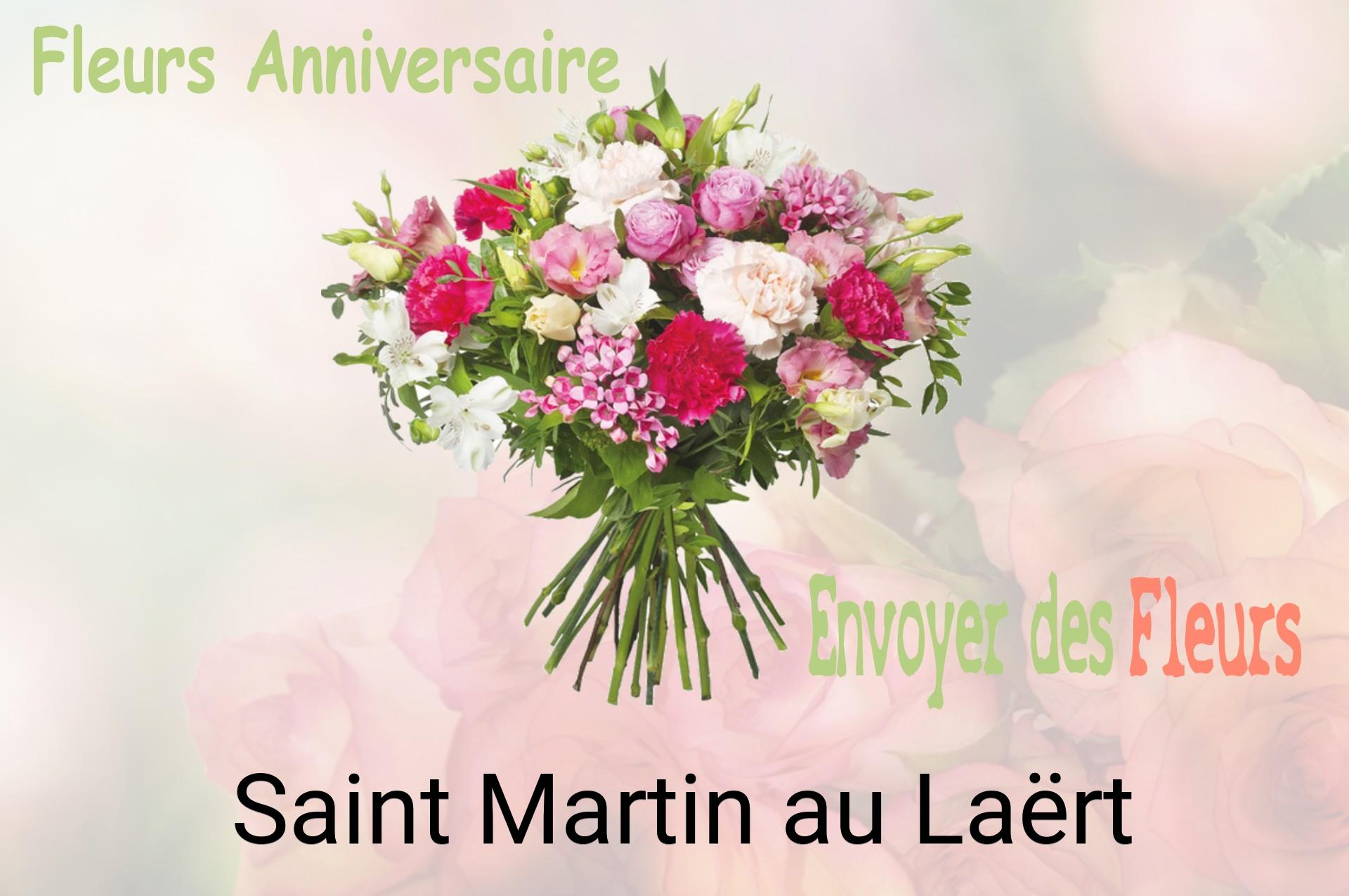 Bouquet de fleurs d’anniversaire livré à Saint-Martin-au-Laërt